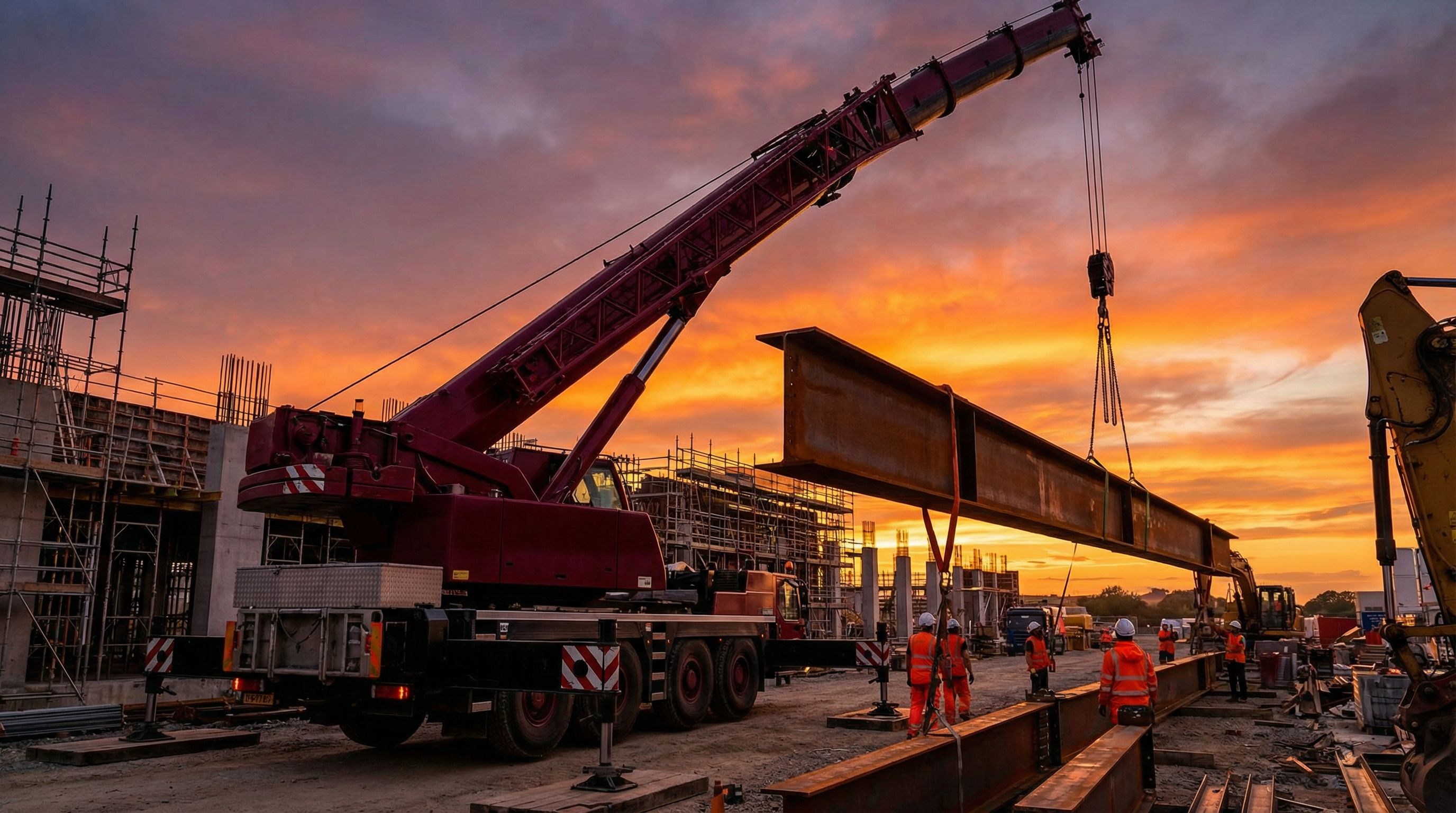 Rasnick Crane Heavy Lifting